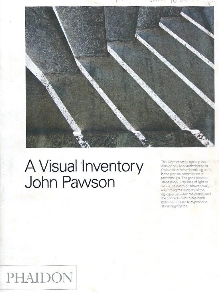 A Visual Inventory, John Pawson